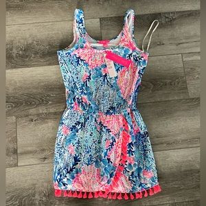Lilly Pulitzer woman’s size m romper new with tags